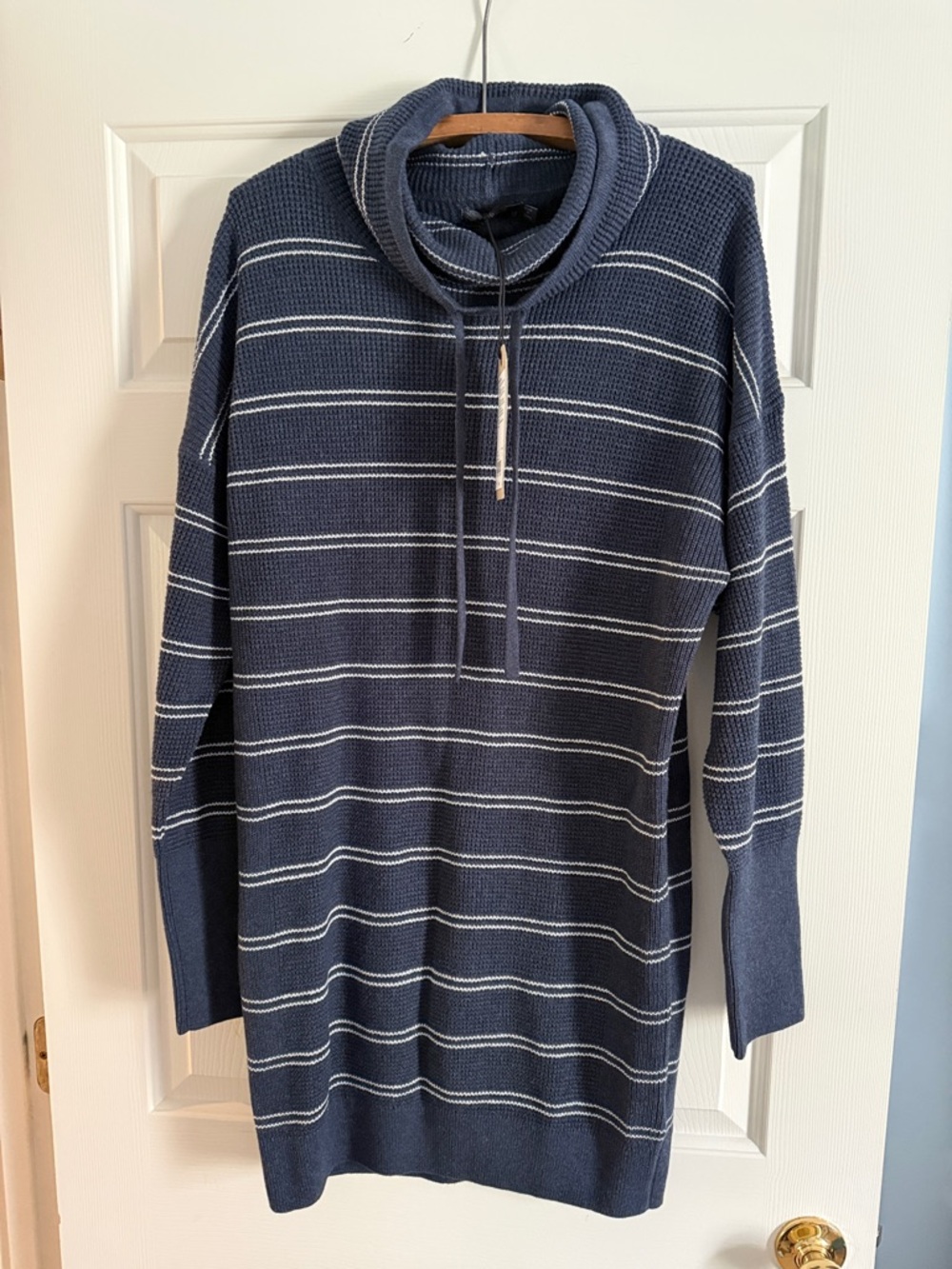 NWT Prana Milano Dress Nautical Stripe size M
